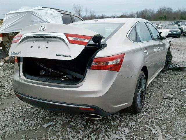 4T1BK1EB0GU220661 - 2016 TOYOTA AVALON XLE SILVER photo 4