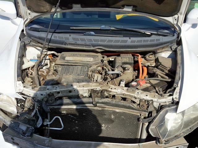 JHMFA36269S017676 - 2009 HONDA CIVIC HYBRID  photo 7