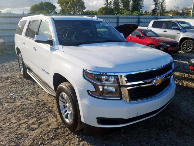 1GNSKHKC2KR282513 - 2019 CHEVROLET SUBURBAN K WHITE photo 1