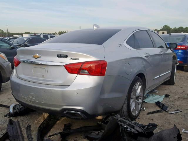 1G1145S39HU142731 - 2017 CHEVROLET IMPALA PRE SILVER photo 4