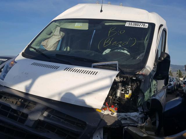 3C6TRVBGXJE115845 - 2018 RAM PROMASTER 白色 照片 10