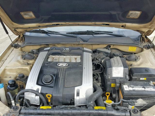 KMHFU45E64A342445 - 2004 HYUNDAI XG 350 GOLD photo 7