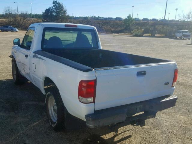 1FTYR10C8YPA30696 - 2000 FORD RANGER WHITE photo 3