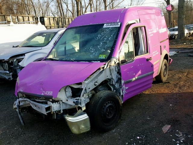 NM0LS7BN7AT041196 - 2010 FORD TRANSIT CO PINK photo 2