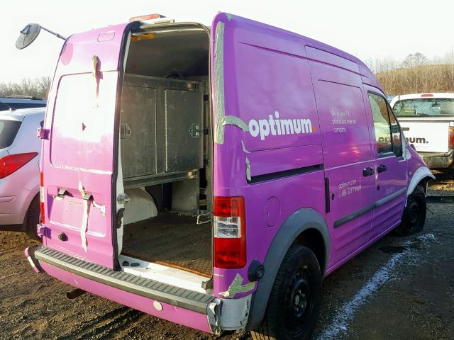 NM0LS7BN7AT041196 - 2010 FORD TRANSIT CO PINK photo 4