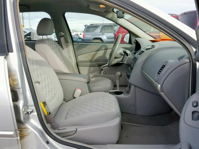 1G1ZT54835F333043 - 2005 CHEVROLET MALIBU LS 银色 照片 5