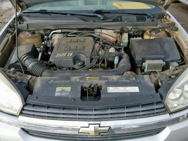 1G1ZT54835F333043 - 2005 CHEVROLET MALIBU LS 银色 照片 7