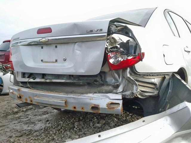 1G1ZT54835F333043 - 2005 CHEVROLET MALIBU LS 银色 照片 9