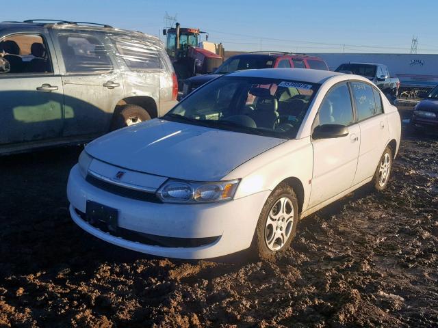 1G8AJ52F43Z133967 - 2003 SATURN ION LEVEL WHITE photo 2