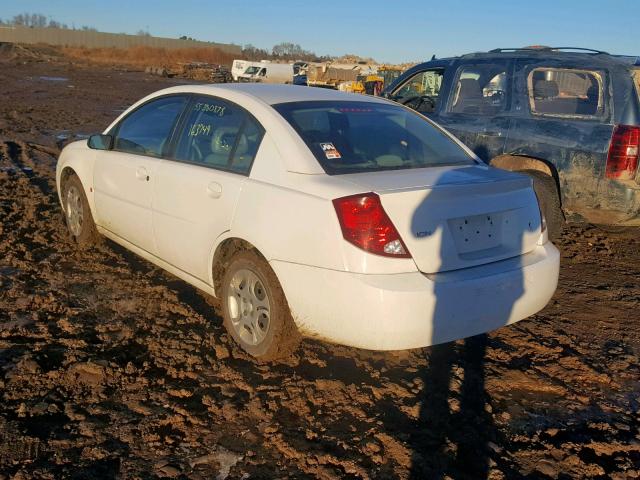 1G8AJ52F43Z133967 - 2003 SATURN ION LEVEL WHITE photo 3