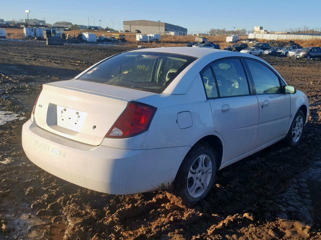 1G8AJ52F43Z133967 - 2003 SATURN ION LEVEL WHITE photo 4
