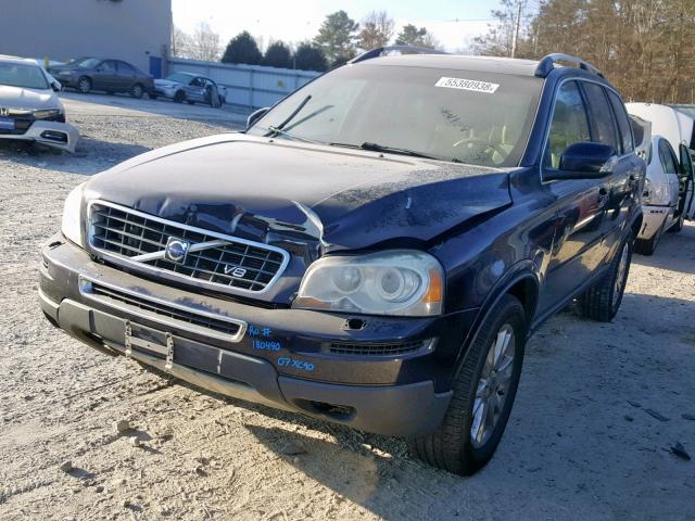 YV4CZ852071334848 - 2007 VOLVO XC90 V8 BLUE photo 2