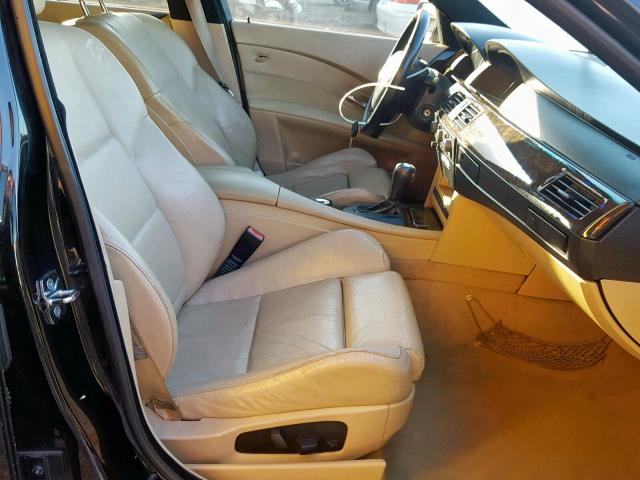 WBANB33594B108200 - 2004 BMW 545 I BLACK photo 5