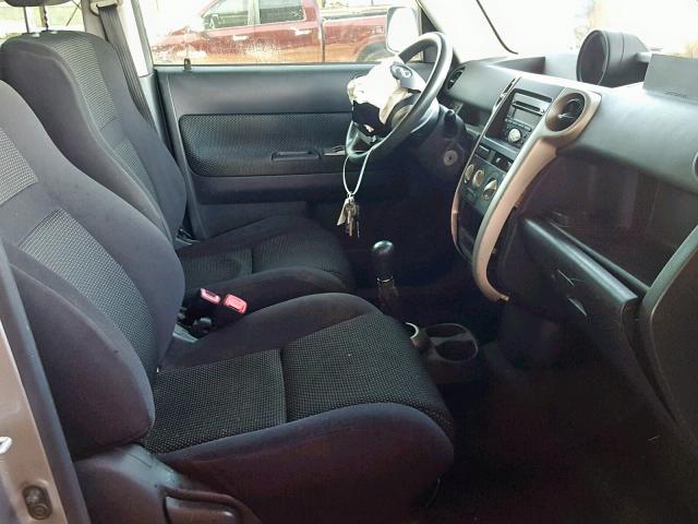 JTLKT334450171619 - 2005 TOYOTA SCION XB Қоңыр фото 5