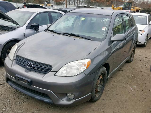 2T1KR32E87C650669 - 2007 TOYOTA MATRIX XR GRAY photo 2