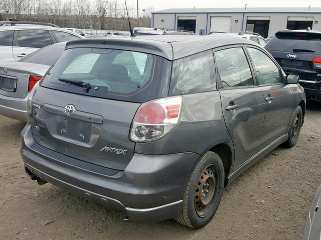 2T1KR32E87C650669 - 2007 TOYOTA MATRIX XR GRAY photo 4