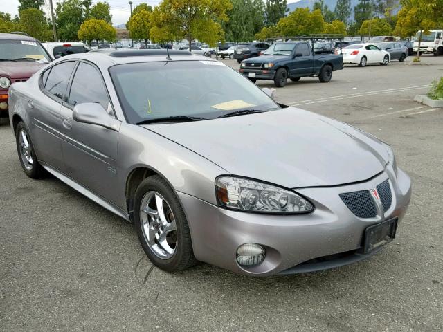2G2WR524741175180 - 2004 PONTIAC GRAND PRIX GRAY photo 1
