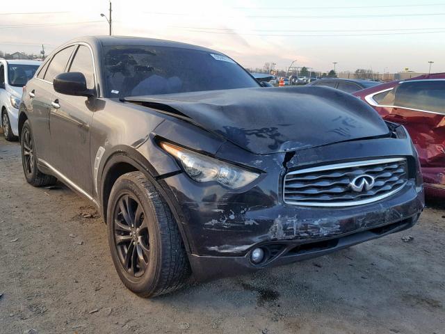 JN8AS1MW7BM730667 - 2011 INFINITI FX35 BLACK photo 1