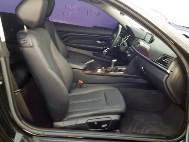 WBA3R5C52FF785342 - 2015 BMW 435 XI BLACK photo 5