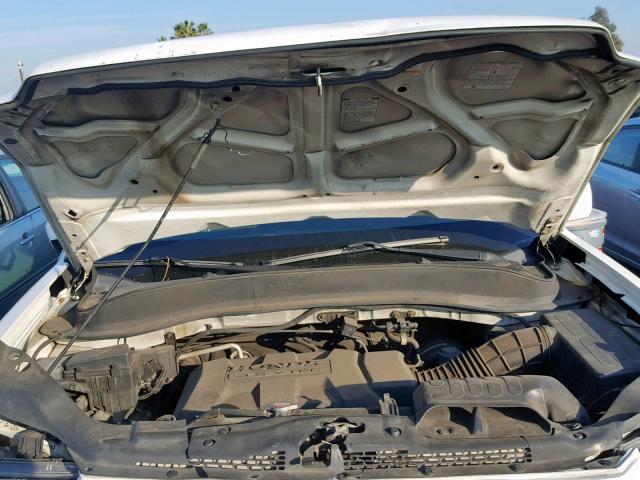 2HJYK16516H507172 - 2006 HONDA RIDGELINE WHITE photo 7