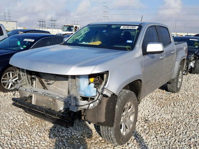 1GCGSCEN3H1227106 - 2017 CHEVROLET COLORADO L SILVER photo 2