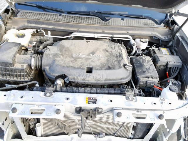 1GCGSCEN3H1227106 - 2017 CHEVROLET COLORADO L SILVER photo 7