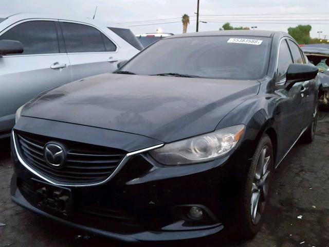 JM1GJ1W61E1115897 - 2014 MAZDA 6 GRAND TO BLACK photo 2