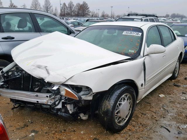 1G4HP52K344130133 - 2004 BUICK LESABRE CU WHITE photo 2