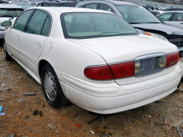 1G4HP52K344130133 - 2004 BUICK LESABRE CU WHITE photo 3