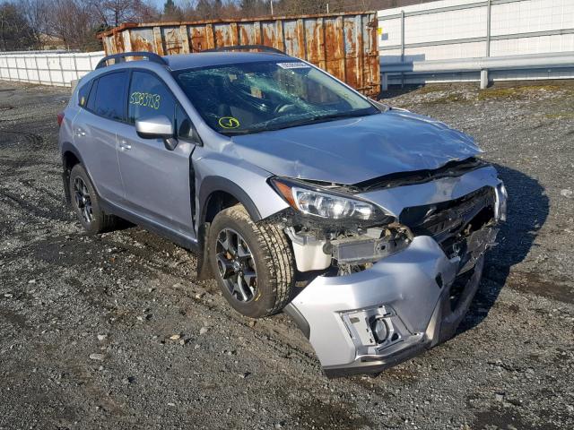 JF2GTABCXJH216512 - 2018 SUBARU CROSSTREK SILVER photo 1