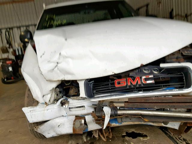 1GTCS19Z6S8508718 - 1995 GMC SONOMA WHITE photo 9