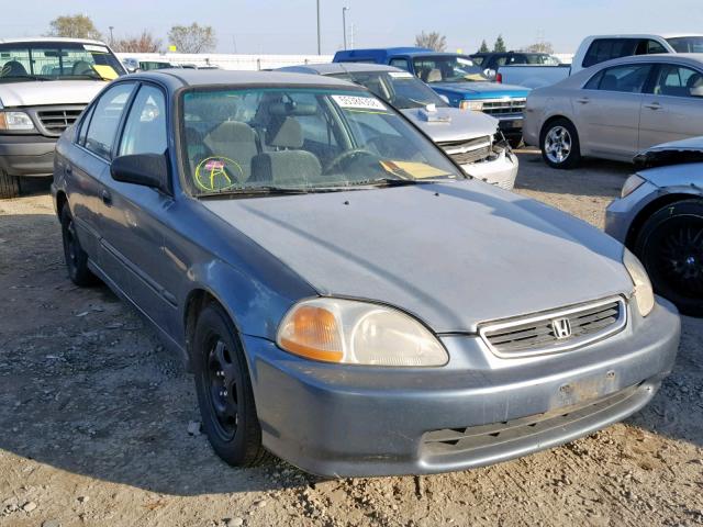 JHMEJ6622WS001502 - 1998 HONDA CIVIC DX GREEN photo 1