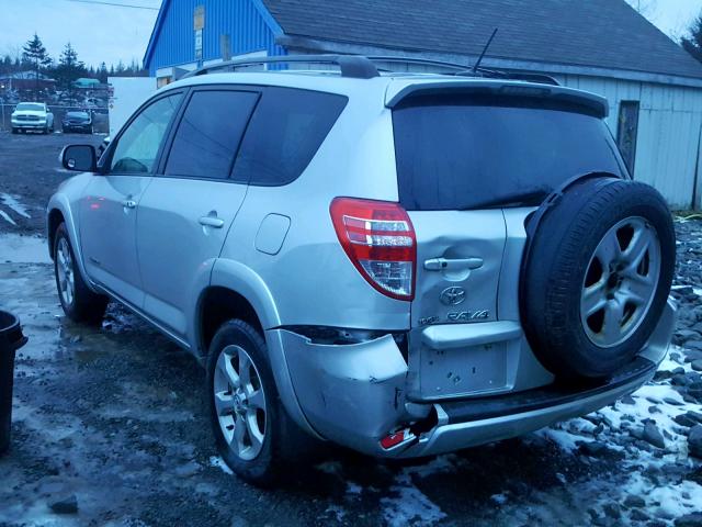 JTMBF31V09D000900 - 2009 TOYOTA RAV4 LIMIT SILVER photo 3