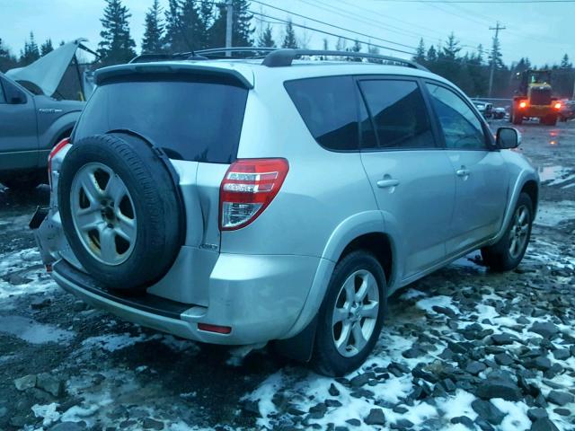 JTMBF31V09D000900 - 2009 TOYOTA RAV4 LIMIT SILVER photo 4