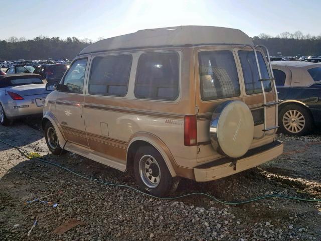 1GCDM15Z9MB120893 - 1991 CHEVROLET ASTRO BROWN photo 3