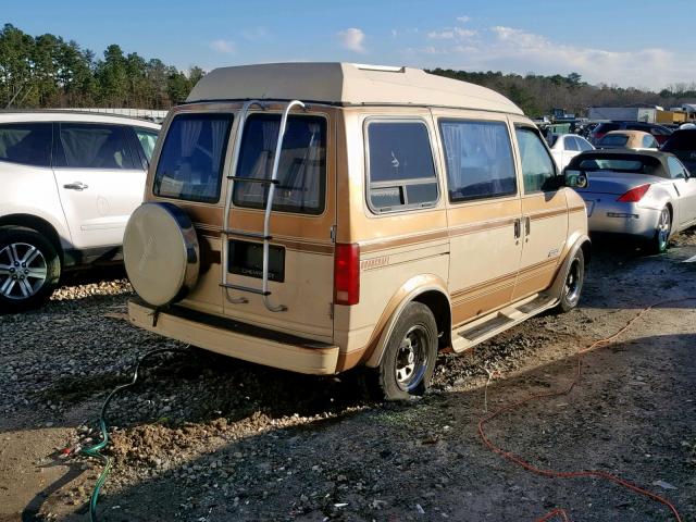 1GCDM15Z9MB120893 - 1991 CHEVROLET ASTRO BROWN photo 4