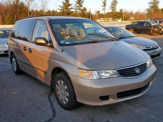 2HKRL18561H619727 - 2001 HONDA ODYSSEY LX GOLD photo 1