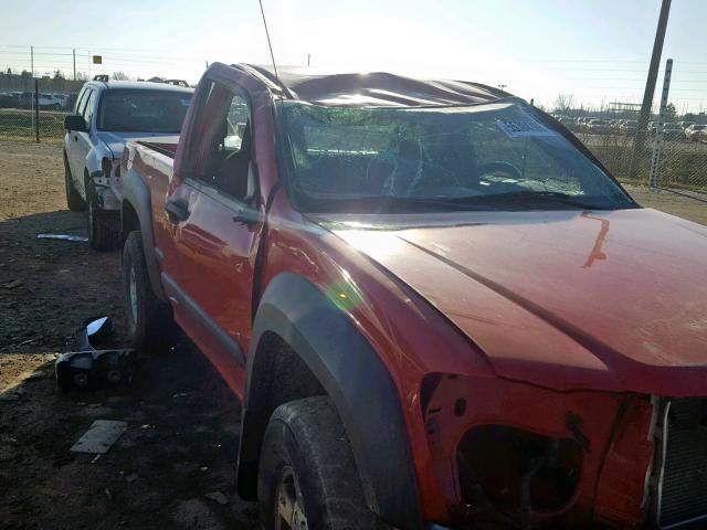 1GCDT14E278153043 - 2007 CHEVROLET COLORADO RED photo 9