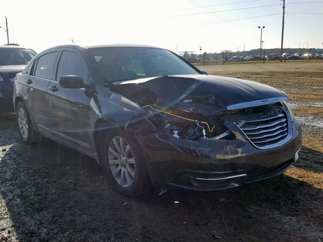 1C3CCBBG3CN106822 - 2012 CHRYSLER 200 TOURIN BLACK photo 1