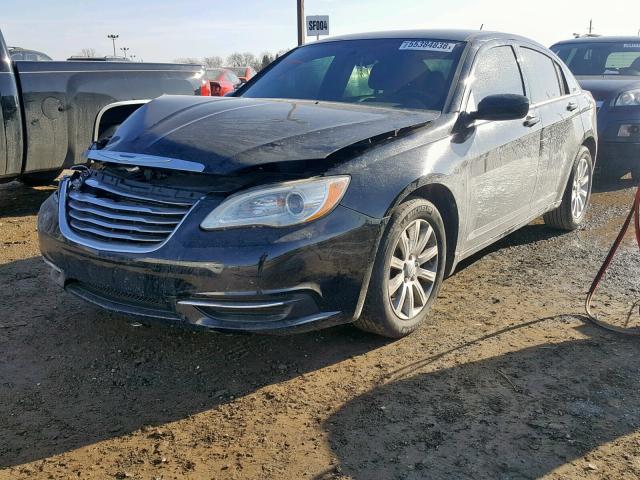 1C3CCBBG3CN106822 - 2012 CHRYSLER 200 TOURIN BLACK photo 2