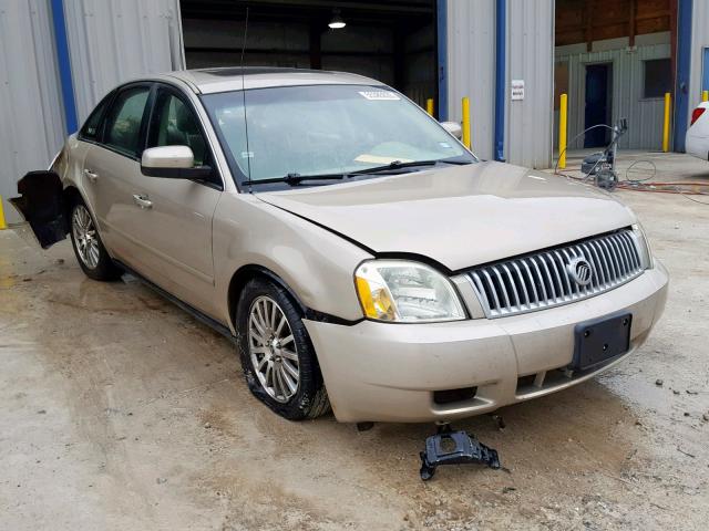 1MEFM42115G625869 - 2005 MERCURY MONTEGO PR GOLD photo 1