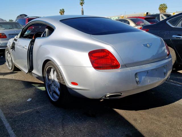 SCBCR63W46C036533 - 2006 BENTLEY CONTINENTA SILVER photo 3