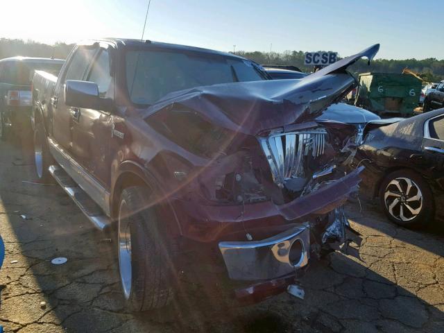 5LTPW16546FJ16374 - 2006 LINCOLN MARK LT BURGUNDY photo 1