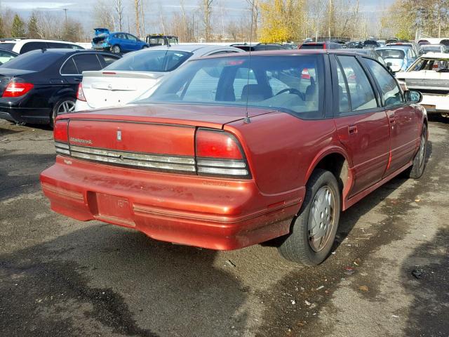 1G3WH52M2TF357679 - 1996 OLDSMOBILE CUTLASS SU RED photo 4