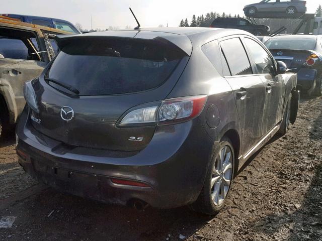 JM1BL1H59A1120879 - 2010 MAZDA 3 S GRAY photo 4