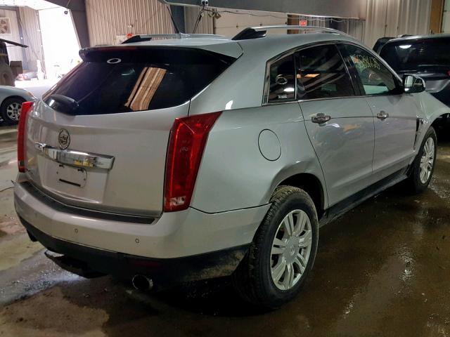 3GYFNDEY6BS669736 - 2011 CADILLAC SRX LUXURY SILVER photo 4