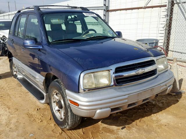 2CNBJ634X16958221 - 2001 CHEVROLET TRACKER LT BLUE photo 1