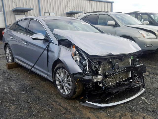 5NPE34AF7FH097927 - 2015 HYUNDAI SONATA SPO SILVER photo 1