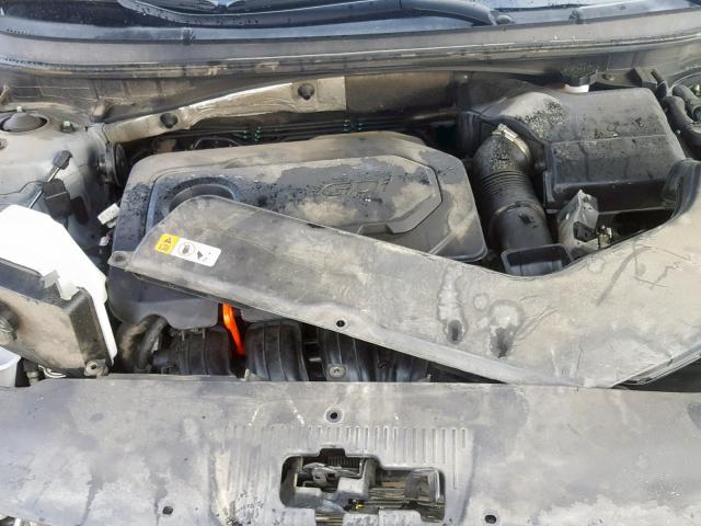 5NPE34AF7FH097927 - 2015 HYUNDAI SONATA SPO SILVER photo 7