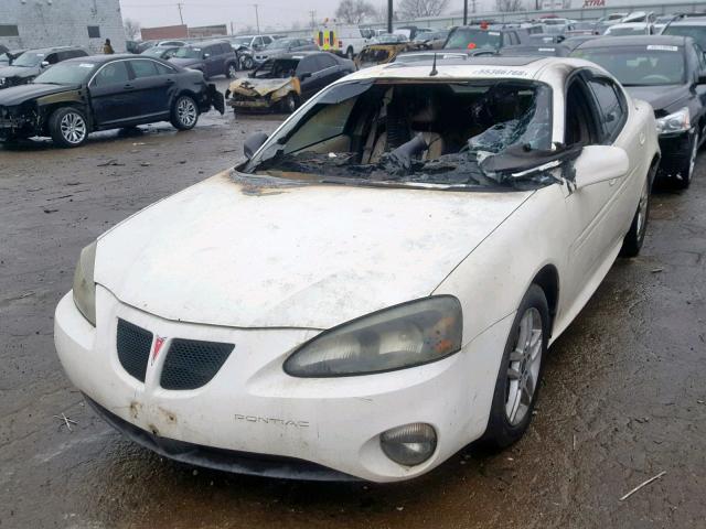 2G2WR524351164534 - 2005 PONTIAC GRAND PRIX WHITE photo 2